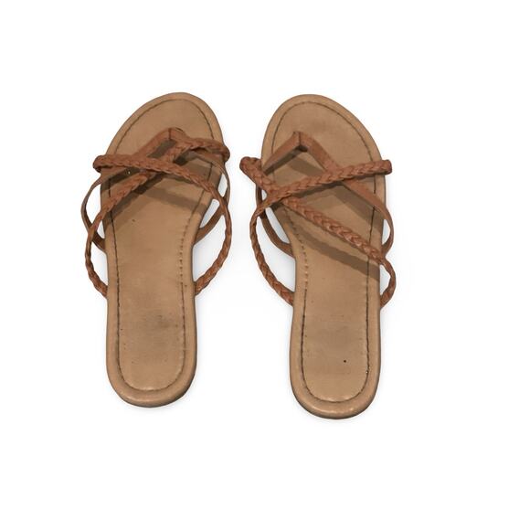 SoleMates Brown Strappy Sandals - Picture 1 of 5